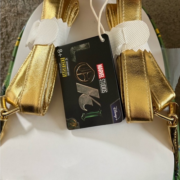 Loungefly Green Loki Pattern Mini Backpack main image 3
